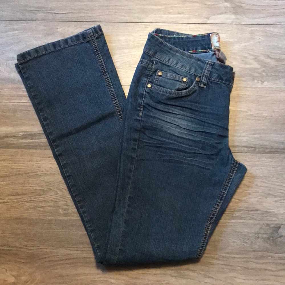 J2 Jeans by Jou Jou Premium Denim -Vintage Low Rise Flare